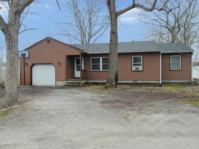 313 Merrimac Rd, Forked River, NJ 08731 - single story home with a garage, a shingled roof, and driveway