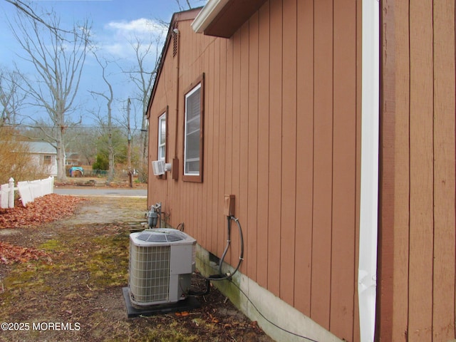 313 Merrimac Rd, Forked River, NJ 08731 - view of side of home with cooling unit