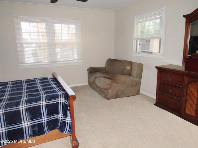 710 Baltic Dr, Brick, NJ 08723 - carpeted bedroom with baseboards and ceiling fan