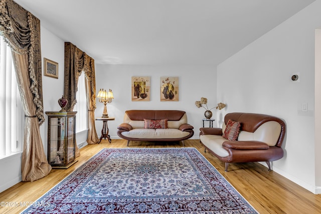 16 W Ave, Gladstone, NJ 07934 - sitting room featuring wood finished floors and baseboards