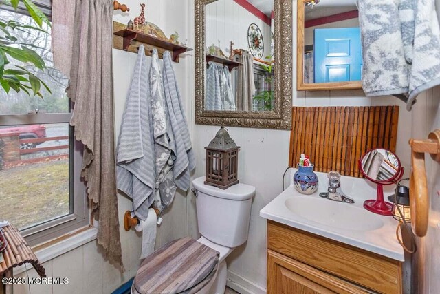 75 Brown Rd, Howell, NJ 07731 - half bath featuring vanity and toilet