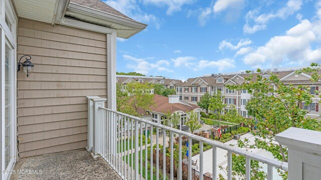 7 Centre St Unit 1303, Ocean Twp, NJ 07712 - balcony featuring a residential view