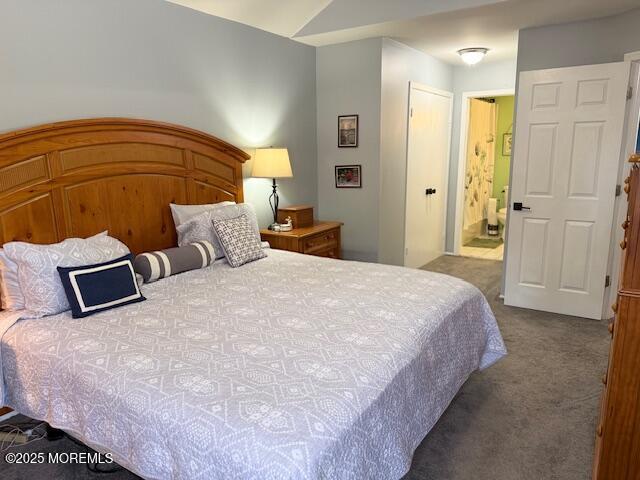 372 Oak Knoll Dr, Manalapan, NJ 07726 - bedroom featuring dark colored carpet