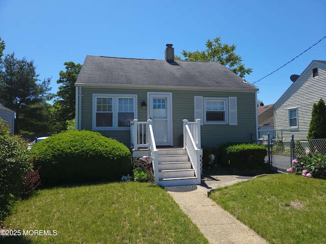 388 Atlantic Ave, Long Branch, NJ 07740 - view of front facade with a chimney