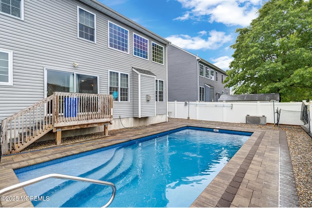 909 Amsterdam Ave, Toms River, NJ 08757 - view of pool featuring a fenced backyard