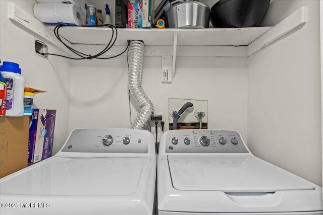 2001 Begonia Ct, Jackson, NJ 08527 - washroom with washer and clothes dryer
