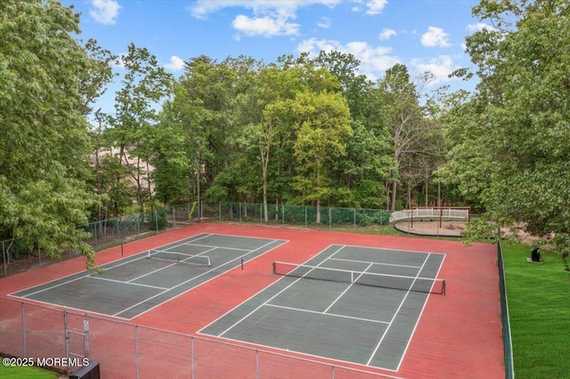 2001 Begonia Ct, Jackson, NJ 08527 - view of tennis court