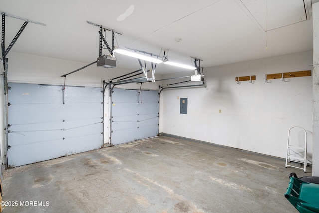 11 Sedgwick Sq, Jackson, NJ 08527 - garage with electric panel and a garage door opener
