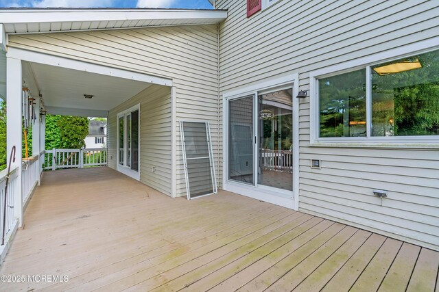 36 Stoney Creek Ln, Colts Neck, NJ 07722 - view of wooden terrace