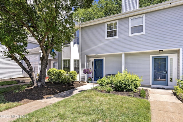 405 Hampton Ct Unit 15-4, Manalapan, NJ 07726 - townhome / multi-family property featuring a chimney