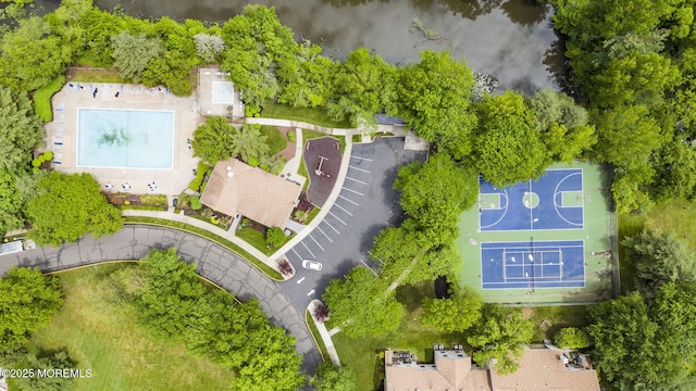 33 Oliver Ct Unit 1, Freehold, NJ 07728 - bird's eye view