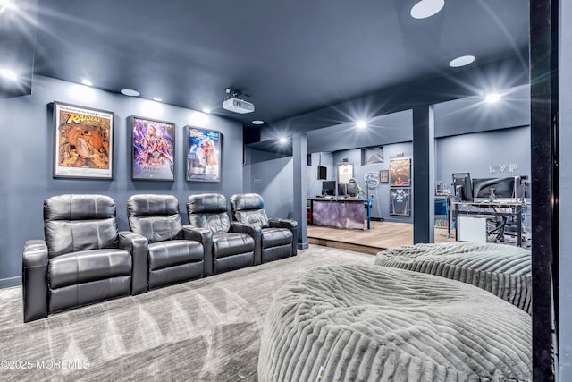 6 Harpoon Dr, Barnegat, NJ 08005 - home theater with recessed lighting