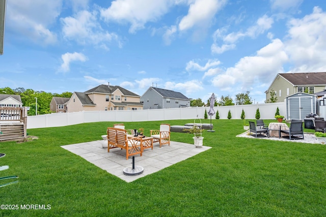6 Harpoon Dr, Barnegat, NJ 08005 - view of yard with a patio area, outdoor lounge area, and a residential view