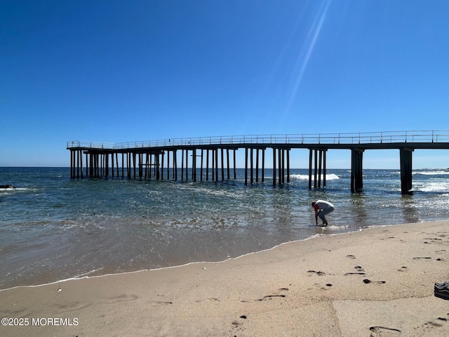 3 5th Ave Unit 208, Neptune City, NJ 07753 - dock with view of water and beach