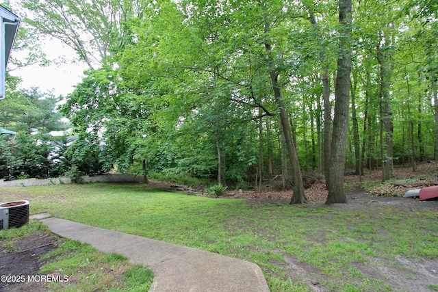 208 Hillcrest Ave, Neptune Township, NJ 07753 - view of green lawn featuring central air condition unit