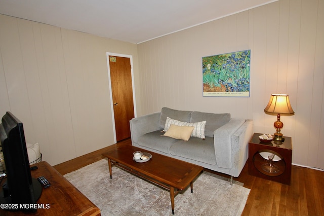 208 Hillcrest Ave, Neptune Township, NJ 07753 - living room with wood finished floors