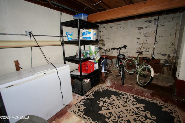 208 Hillcrest Ave, Neptune Township, NJ 07753 - view of unfinished basement