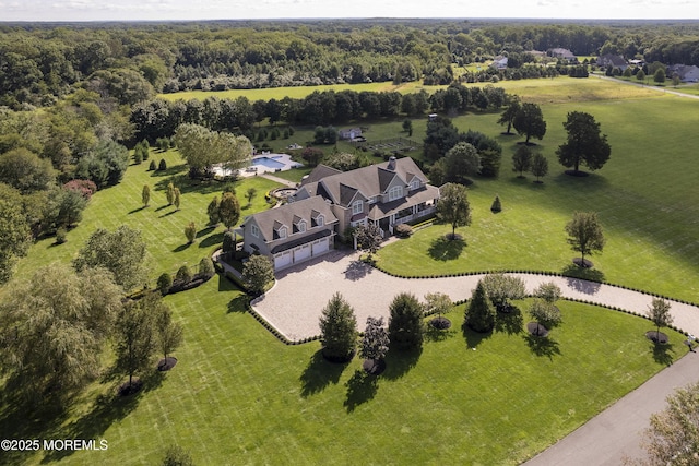 7 Stoney Brook Dr, Millstone, NJ 08510 - view from above of property featuring a forest