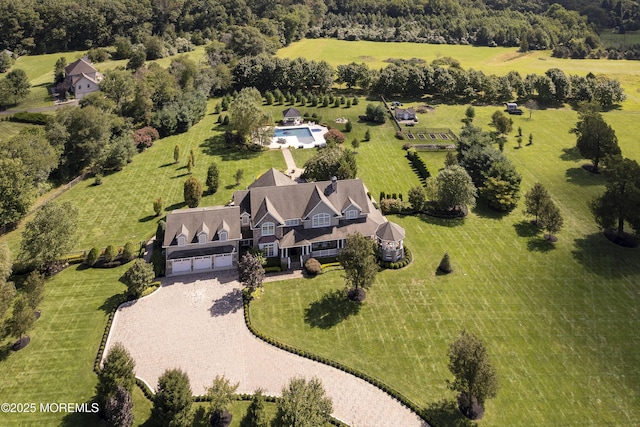 7 Stoney Brook Dr, Millstone, NJ 08510 - overview of rural landscape