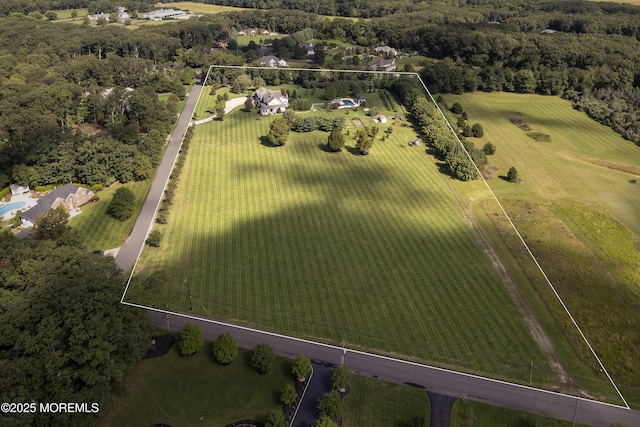 7 Stoney Brook Dr, Millstone, NJ 08510 - aerial overview of property's location featuring property parcel outlined
