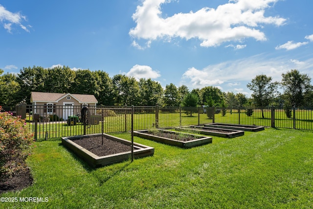 7 Stoney Brook Dr, Millstone, NJ 08510 - view of community with a vegetable garden and view of scattered trees