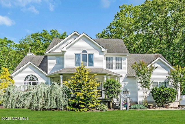 9 Kindling Way, Jackson, NJ 08527 - view of front of home with a front lawn and covered porch