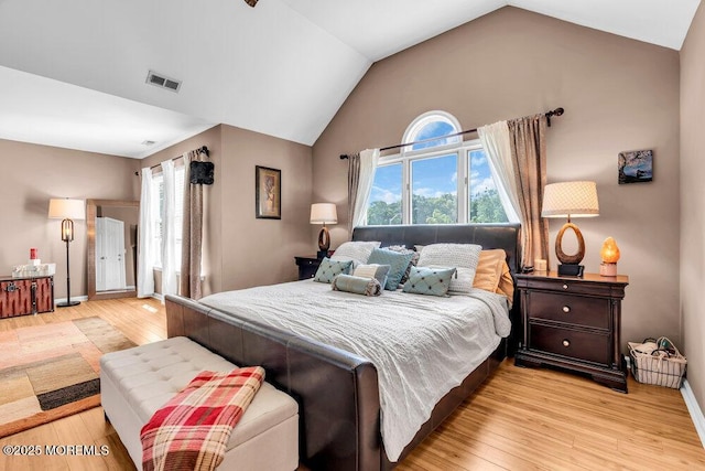 9 Kindling Way, Jackson, NJ 08527 - bedroom featuring light wood finished floors and vaulted ceiling