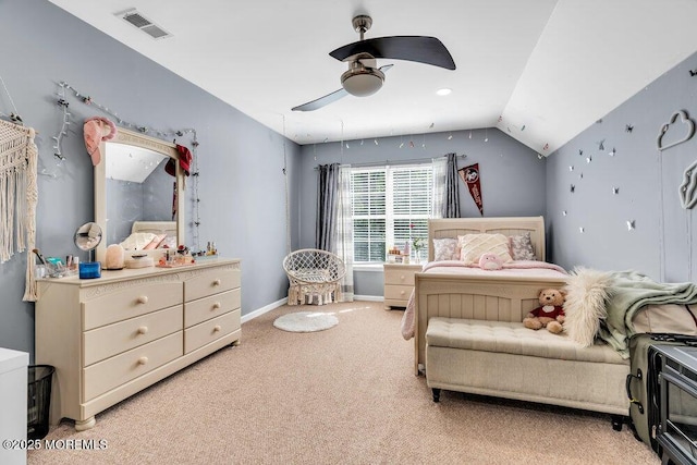 9 Kindling Way, Jackson, NJ 08527 - carpeted bedroom with lofted ceiling, a ceiling fan, and baseboards