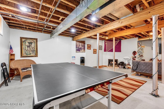 9 Kindling Way, Jackson, NJ 08527 - rec room with concrete floors