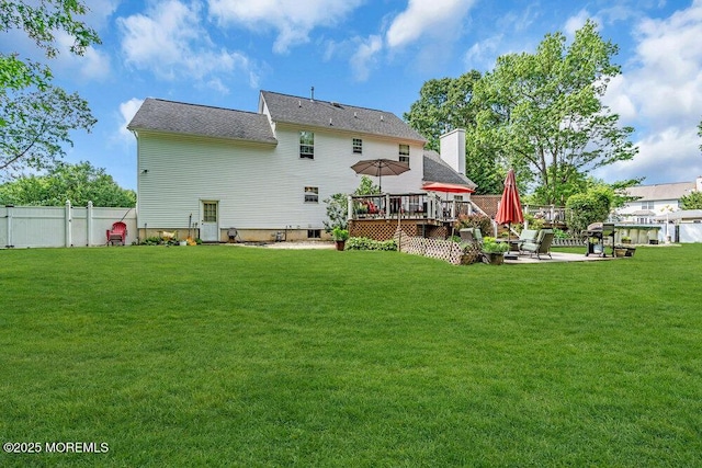9 Kindling Way, Jackson, NJ 08527 - back of house featuring a deck and a patio area