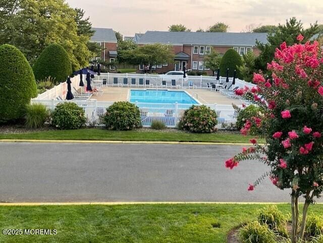 310 Maryland Ave Unit 11B, Point Pleasant Beach, NJ 08742 - community pool featuring a patio area