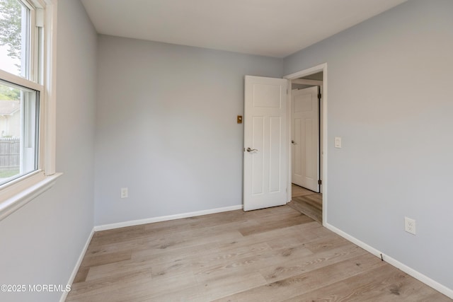 442 Bay Way, Lanoka Harbor, NJ 08734 - spare room featuring light wood-style flooring and baseboards