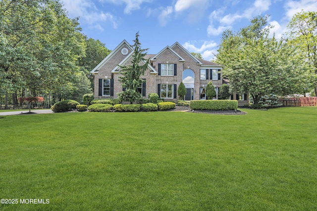 209 Shepard Way, Manalapan, NJ 07726 - view of front facade featuring brick siding