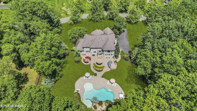 209 Shepard Way, Manalapan, NJ 07726 - view of subject property with a pool area