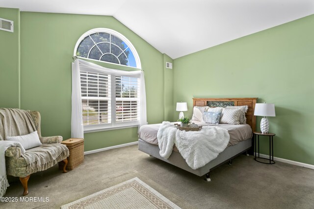 8 Chaminox Ct, Manchester, NJ 08759 - carpeted bedroom with multiple windows, vaulted ceiling, and baseboards