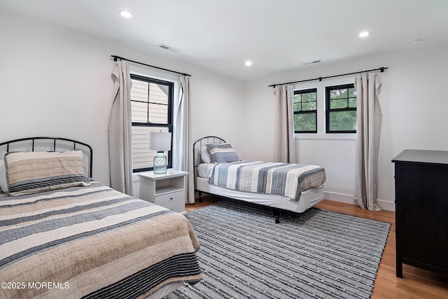 405 Ludlow Ave, Spring Lake, NJ 07762 - bedroom with light wood-type flooring and recessed lighting