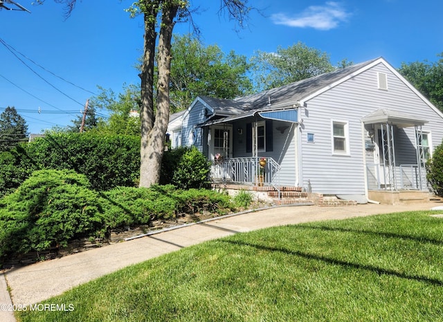 2102 Princeton Pike, Lawrence, NJ 08648 - view of front of house featuring a porch and a front yard