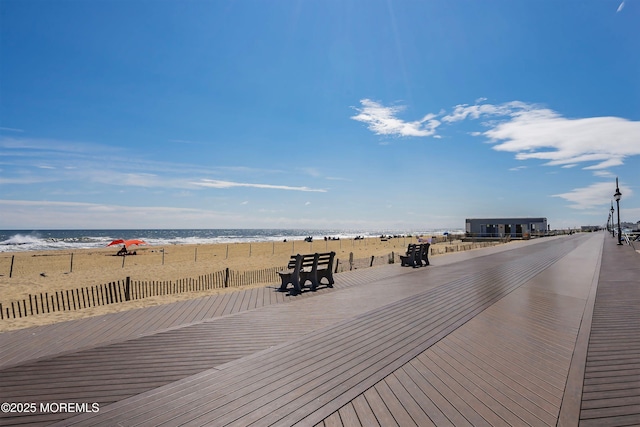 304 8th Ave, Belmar, NJ 07719 - view of community with view of water and beach
