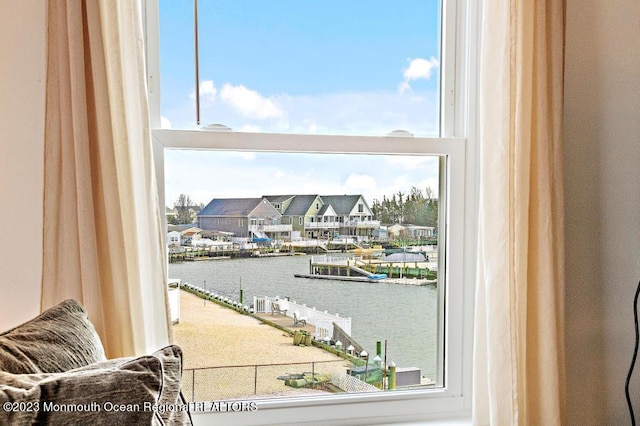 128 E Delaware Dr, Little Egg Harbor, NJ 08087 - water view featuring nearby suburban area