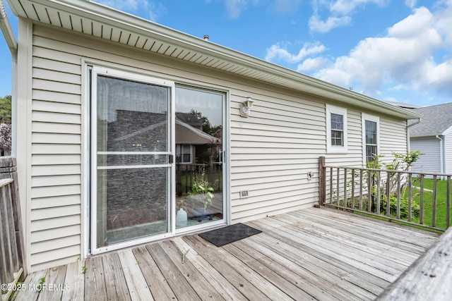 4 Beechwood Ct, Barnegat, NJ 08005 - view of wooden deck