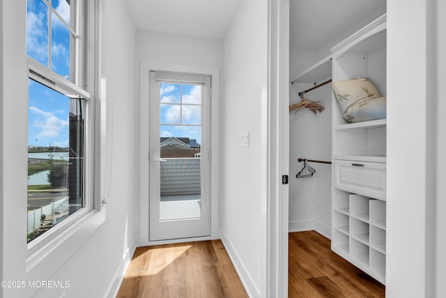 303 Forman Ave, Point Pleasant Beach, NJ 08742 - spacious closet with wood finished floors
