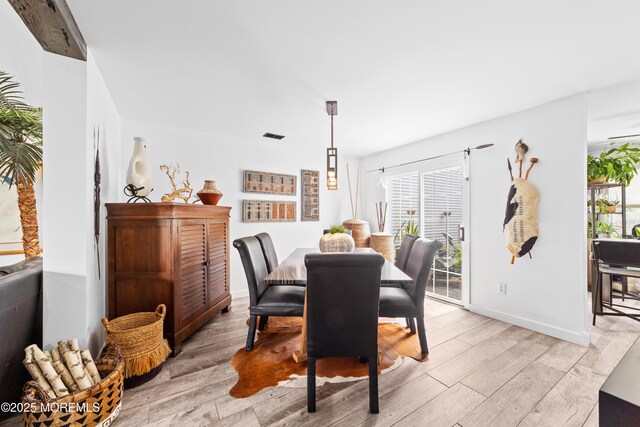 68 Winthrop Rd Unit 68B, Monroe, NJ 08831 - dining room with light wood finished floors and baseboards