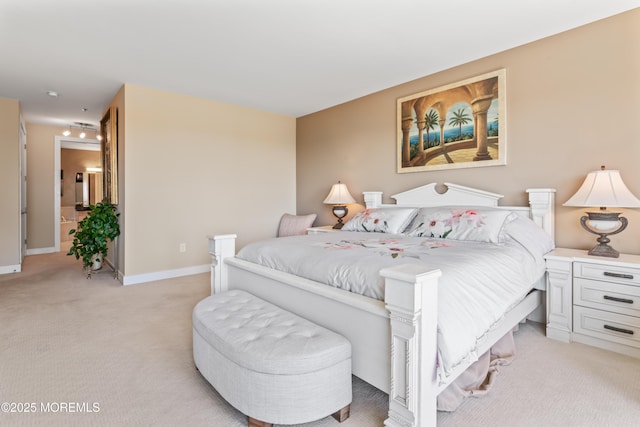 432 Ocean Blvd Unit 208, Long Branch, NJ 07740 - bedroom featuring light colored carpet and baseboards