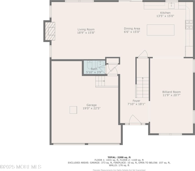 804 Linden Rd, Toms River, NJ 08753 - property floor plan