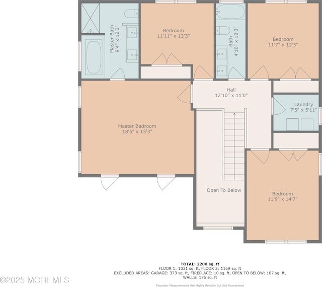 804 Linden Rd, Toms River, NJ 08753 - floor plan / room layout