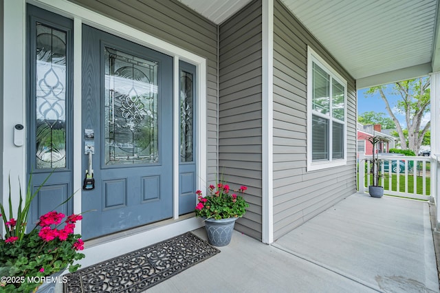 804 Linden Rd, Toms River, NJ 08753 - doorway to property featuring covered porch