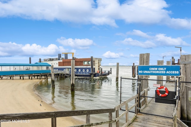 324 Shore Dr Unit A10, Highlands, NJ 07732 - dock with a water view