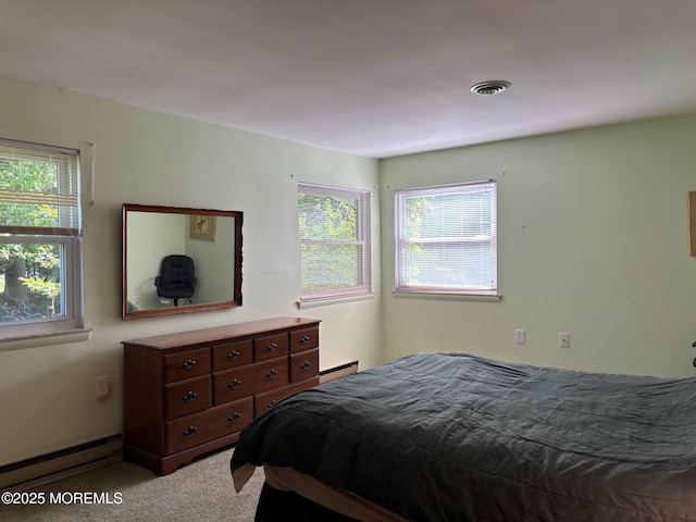 10 Monmouth Ln Unit B, Whiting, NJ 08759 - bedroom with a baseboard heating unit and carpet flooring
