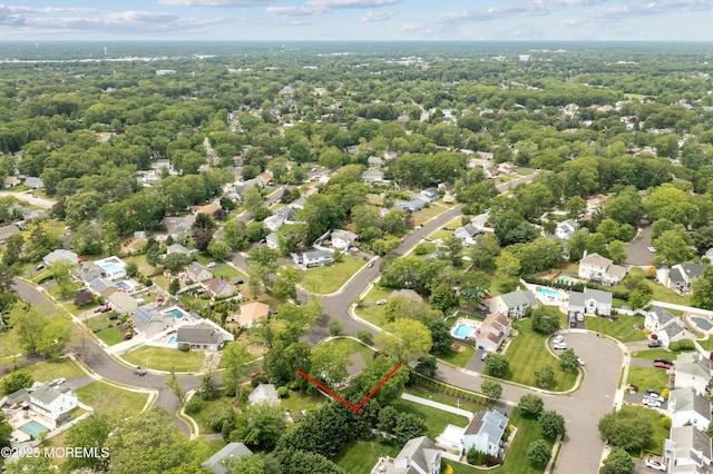 952 Stafford Dr, Toms River, NJ 08753 - aerial view of property's location with nearby suburban area and property parcel outlined