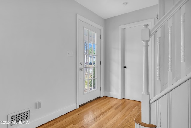 137 Church St, Fair Haven, NJ 07704 - entrance foyer featuring light wood-style flooring and baseboards